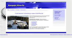 Desktop Screenshot of konepajalitzen.fi